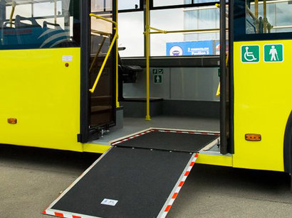 В Азербайджане появятся автобусы для инвалидов