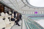 Prezident İlham Əliyev və xanımı Bakı Olimpiya Stadionunun açılışında iştirak ediblər (FOTO)