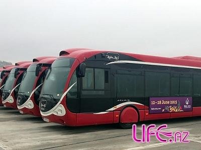 В Баку запущены новые автобусы