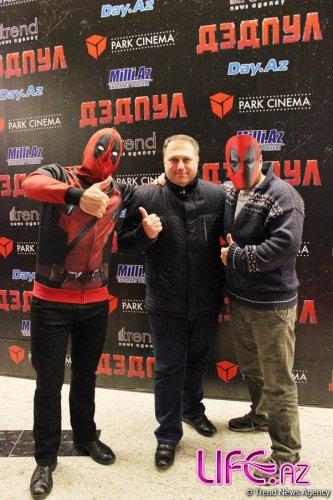 В Баку состоялся пресс-показ фильма Дедпул