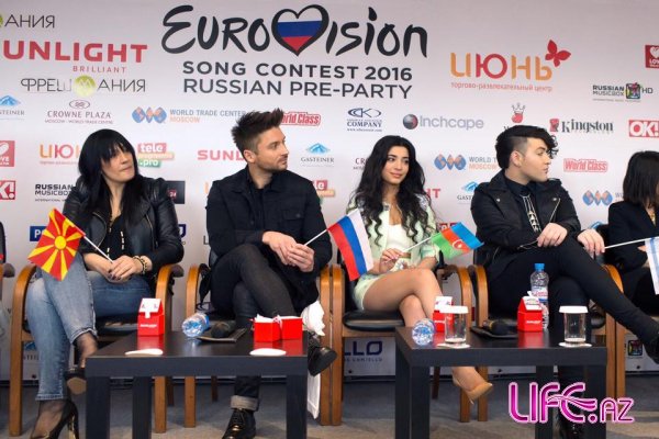 Сямра Рагимли начала промо-тур: Pre-Party Eurovision 2016 in Moscow