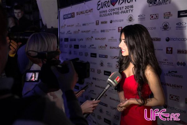 Сямра Рагимли начала промо-тур: Pre-Party Eurovision 2016 in Moscow