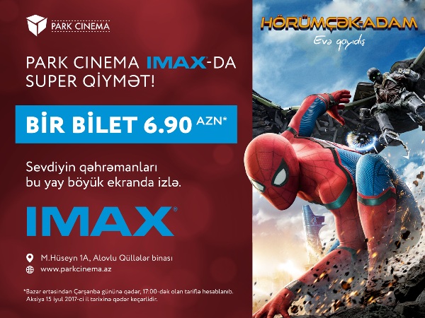 Kinomanlar IMAX-da unudulmaz yay repertuarını endirimlə baxa biləcəklər