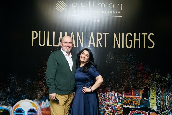 В Баку состоялась выставка "Pullman Art Nights"
