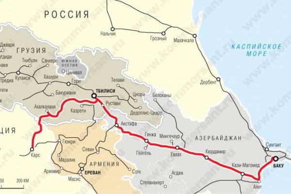 Пассажироперевозки по "Баку-Тбилиси-Карс" начнутся в августе