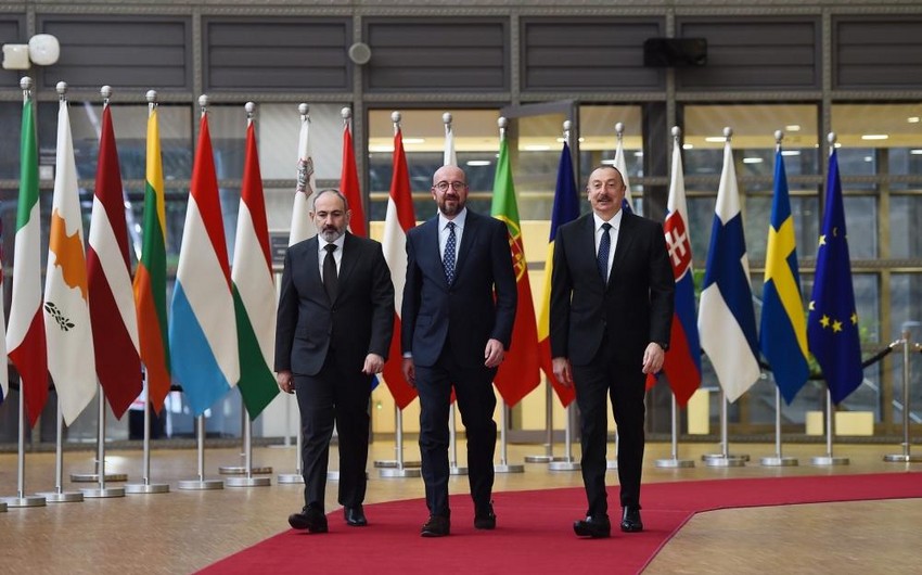 Президент Совета ЕС выступил с заявлением по итогам встречи с Ильхамом Алиевым и Николом Пашиняном