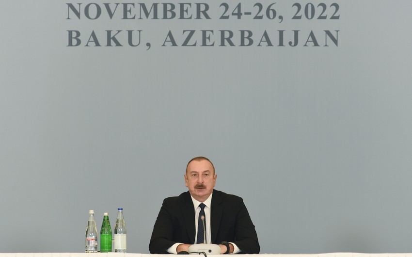 Президент Ильхам Алиев: Франция не может принимать участие в мирном процессе, и это ее вина Президент Ильхам Алиев: Франция не может принимать участие в мирном процессе, и это ее вина