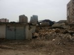 Bakının mərkəzində yeni yol çəkilir [Foto]