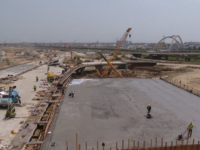 Bakıda Olimpiya stadionu ətrafında qurulan yol infrastrukturu barədə məlumatlar açıqlandı (FOTO)