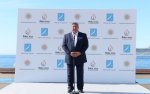 Mehriban Əliyeva Kannda ilk Avropa Oyunlarına həsr olunan yürüşün qalibinə mükafat təqdim edib