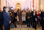 Mehriban Əliyeva və Leyla Əliyeva Parisdə dünya şöhrətli fotoqrafın Azərbaycana həsr olunan fotosərgisinin təqdimatında iştirak ediblər