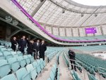 Prezident İlham Əliyev və xanımı Bakı Olimpiya Stadionunun açılışında iştirak ediblər (FOTO)