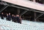 Prezident İlham Əliyev və xanımı Bakı Olimpiya Stadionunun açılışında iştirak ediblər (FOTO)