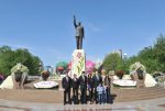 Prezident İlham Əliyev və xanımı paytaxtda təşkil olunmuş Gül bayramında iştirak ediblər