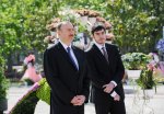 Prezident İlham Əliyev və xanımı paytaxtda təşkil olunmuş Gül bayramında iştirak ediblər