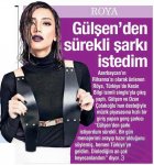 Röya Türkiyə mediasında: Gülşəni özümə yaxın bilirəm