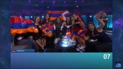 Ermənistanın nümayəndə heyəti “Eurovision-2016” mahnı müsabiqəsində təxribata yol verib