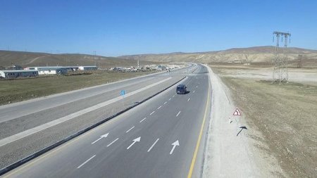 Bakı-Şamaxı yolu yenidən qurulur 