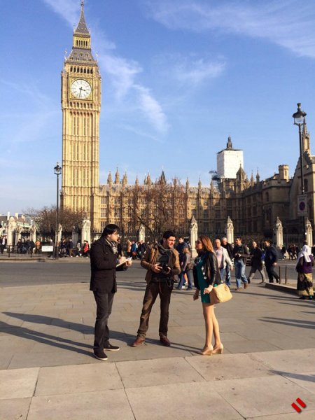 Nigar Camal London həyatından