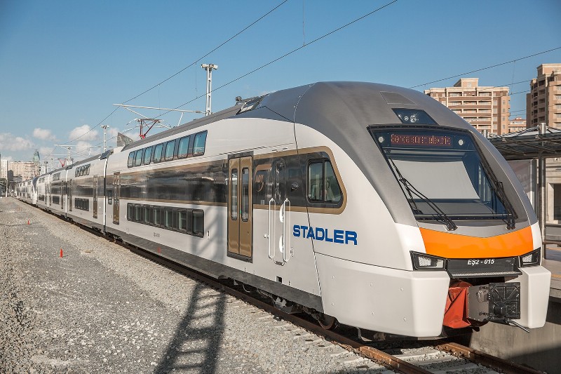 В Азербайджан доставлены новые пассажирские поезда Stadler FLIRT