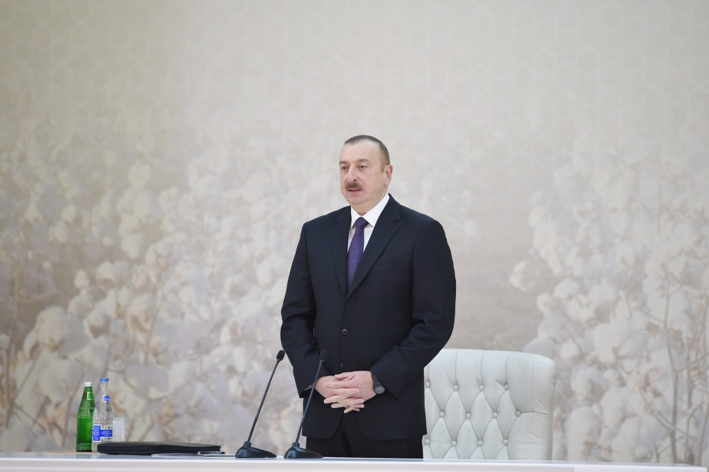 Президент: Порой потери воды в Азербайджане составляют 40 и даже 50%