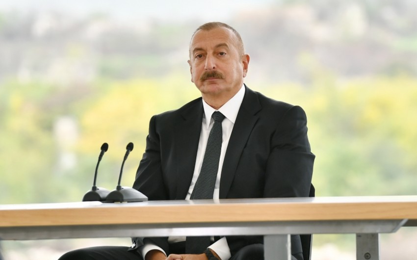 Ильхам Алиев объявил 2024 год «Годом солидарности во имя зеленого мира»