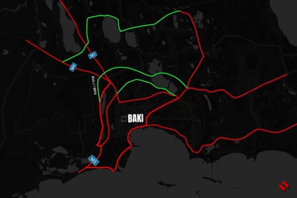 Bakının tıxac probleminin həlli üçün yeni 3 zol tikilir [Xəritə][Video]